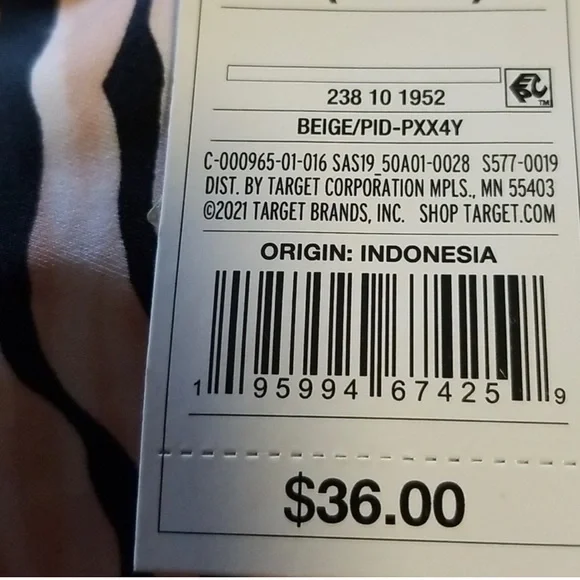 Shade n Shore Women's Swimsuit Zebra - Picture 3 of 4